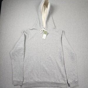 Goodfellow & Co Hoodie Mens Size M Gray NWT Textured Knit Pullover Sweatshirt